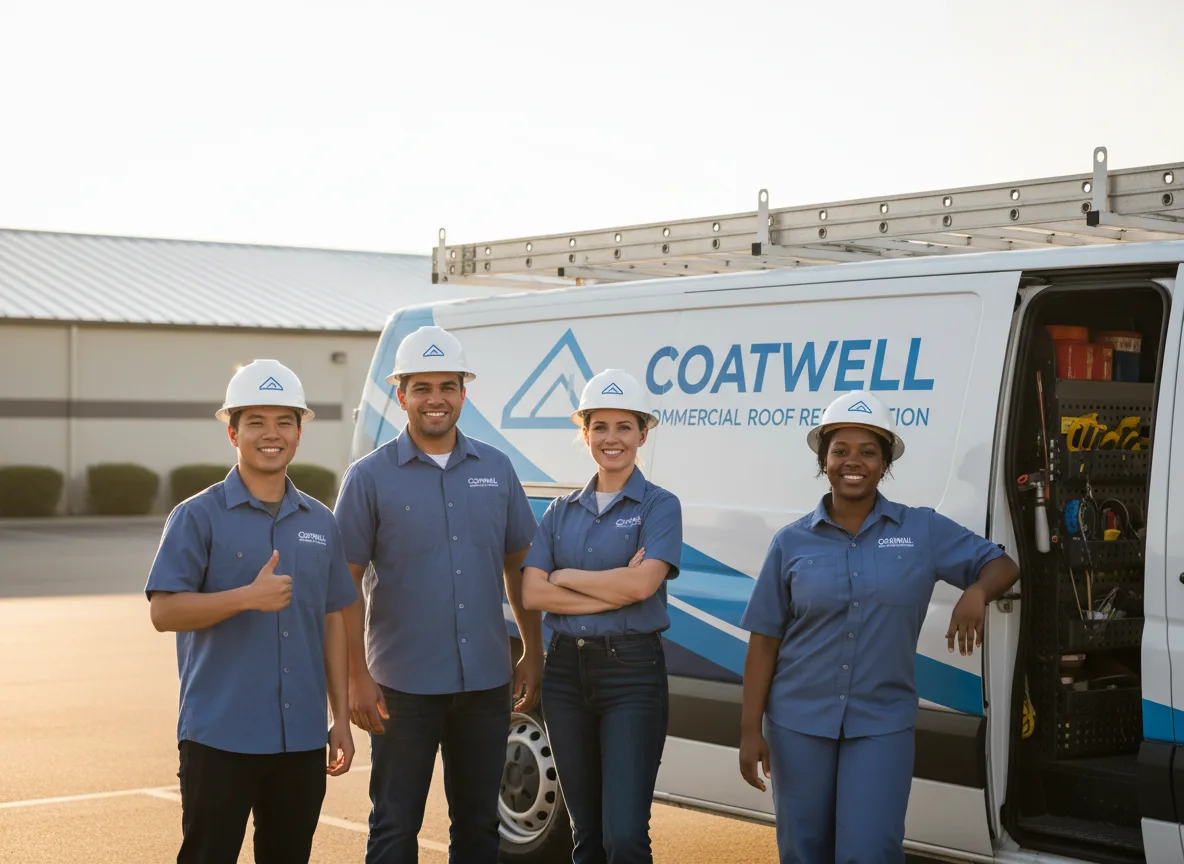 Commercial roof coating company in Shoals, IN